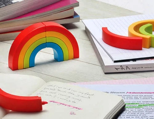 Разноцветные маркеры Rainbow Highlighter Pens
